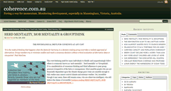 Desktop Screenshot of coherence.com.au
